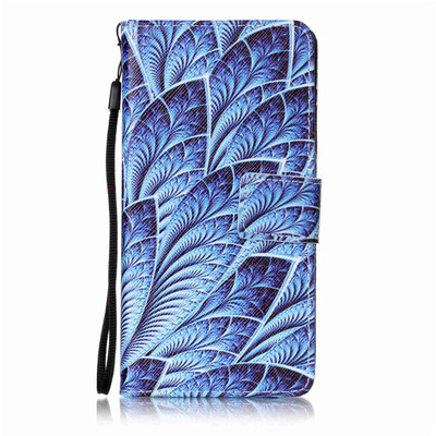 

Blue Dazzle Design PU Leather Flip Cover Wallet Card Holder Case for Samsung Galaxy J52016J510