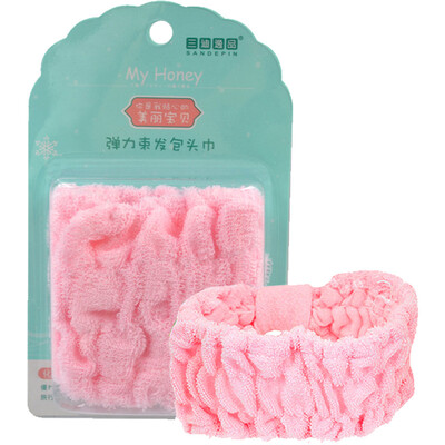 

San Di Yi Bao Bao towel beauty towel scarf (make-up tools wash your face with hair shower bath towel color random