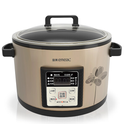 

Yimei (EMEAL) electric stew pot electric stew cup water insulation ceramic reservation automatic soup stew pot 1.8L YM-S18FAW