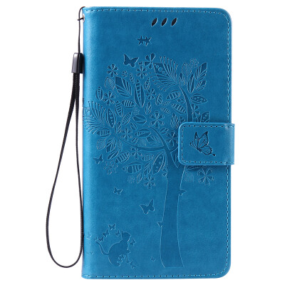 

Blue Tree Design PU Leather Flip Cover Wallet Card Holder Case for HUAWEI Honor 5X
