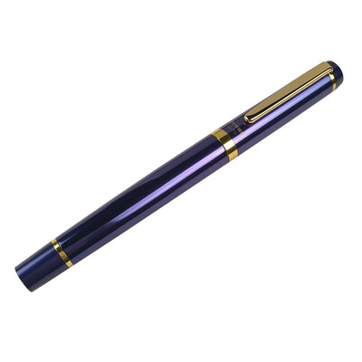 

Leo OHTO FF-15PD glory series pen blue F tip all metal standard ink absorber can change ink bag Japan original import