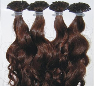 

100% Indian Remy Hair Body Wavy Human Hair Keratin Nail tip Pre-bonded Fusion Hair Extensions 100s/lot