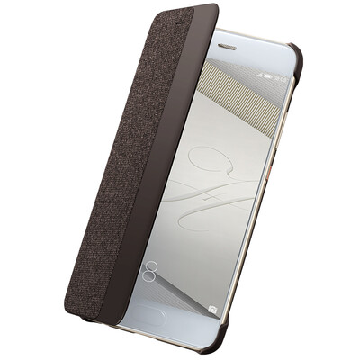 

Huawei HUAWEI P10 original phone case case holster smart window phone case - brown Huawei P10 51 inch screen