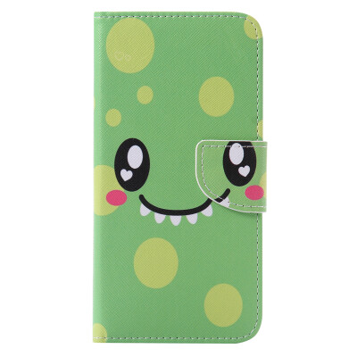 

Green Smile Design PU Leather Flip Cover Wallet Card Holder Case for HUAWEI HONOR 5X