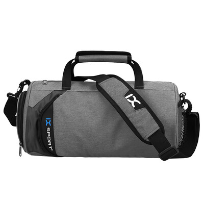 

IX fitness bag business short trip package shoulder casual bag 20L dark gray 8036