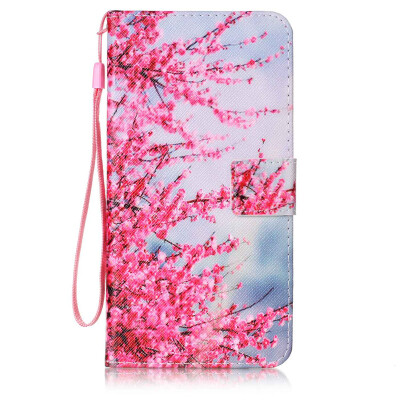 

Plum Blossom Design PU Leather Flip Cover Wallet Card Holder Case for LG V20/H990N