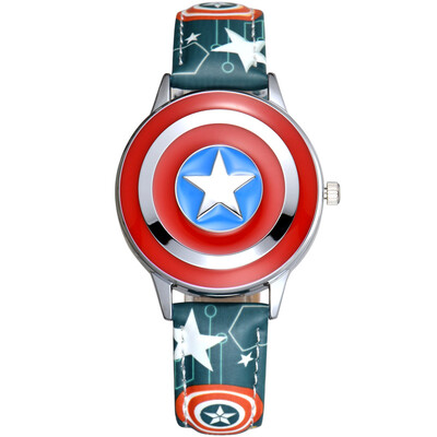 

Disney Disney Childrens Watch Disney Marvel Series Captain America Watch Belt Quartz Watch Boy Watch Marvel Watch