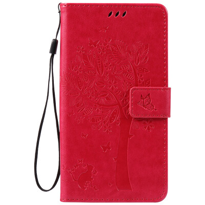 

Rose Tree Design PU Leather Flip Cover Wallet Card Holder Case for HUAWEI HONOR 5A