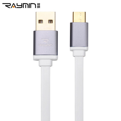 

Rui Ming SJ042-0100 Тип-c кабель для передачи данных usb3.1 музыка как мобильный телефон / Nokia N1 линия для зарядки данных белый 1m