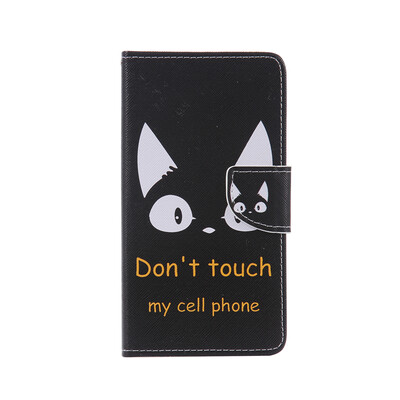 

Cat Ears Design PU Leather Flip Cover Wallet Card Holder Case for LG LS770