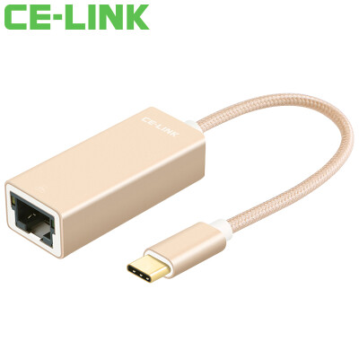 

CE-LINK 1678 Type-C to 100M network card cable network card USB3.1 USB-C to RJ45 converter Apple new Macbook interface external wired network card black