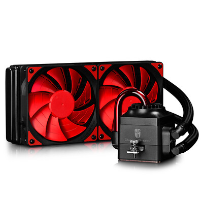 

Кюсю Fengshen (DEEPCOOL) капитан 240EX вентилятор с водяным охлаждением вентилятора (многоплатформенная платформа / AM4 / интеллектуальный регулятор температуры / видимая охлаждающая жидкость / предварительно покрытая силиконовая смазка)