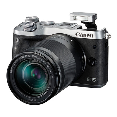 

Canon EOS M6 (18-150) Мини-сменная цифровая фотокамера Silver