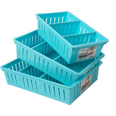 

[Jingdong supermarket] according to empire EDO office desk storage box kitchen drawer finishing box green 111416