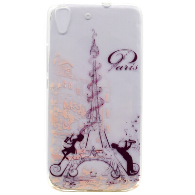 

Music tower Pattern Soft Thin TPU Rubber Silicone Gel Case Cover for Huawei Honor 4A/Y6