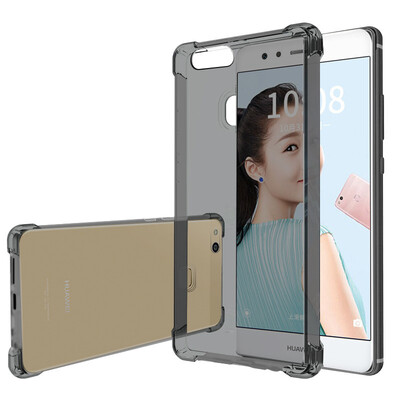 

ESCASE Huawei NOVA молодежная версия корпуса телефона TPU всесезонная защитная крышка с защитной оболочкой для подушек безопасности (с висячим отверстием для каната) через черный