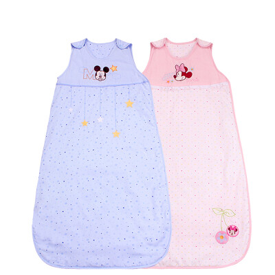 

Jingdong supermarket] Disney baby baby sleeping bag anti-kick was growing vest sleeping bag 43C2 blue 100cm