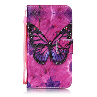 

Black Butterfly Design PU Leather Flip Cover Wallet Card Holder Case for Samsung Galaxy Grand PrimeG530G5306W