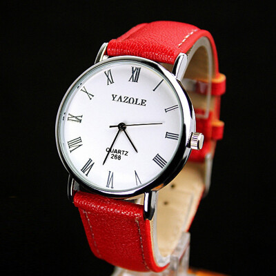 

Ya Zhuo Lun quartz watch new fashion casual belt watch men and women couples watch YZL0514TH-2