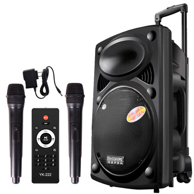 

TEMEISHENG A4-6 квадратный танец портативный Bluetooth динамик портативный аудиокарты мощный усилитель мощности