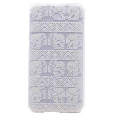 

Twelve flowers Pattern Soft Thin TPU Rubber Silicone Gel Case Cover for SAMSUNG GALAXY J3 2017J327P