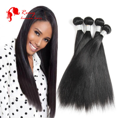 

7A Malaysian Virgin Hair Bundle Deals Malaysian Human Virgin Hair 4 Bundles 8'-28' Malaysian Straight Virgin Hair Extensions