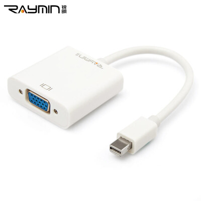 

Rui Ming RM275SR Apple Mini DP to VGA / HDMI Combo Converter Lightning Interface Mini Mini Displayport Adapter Silver