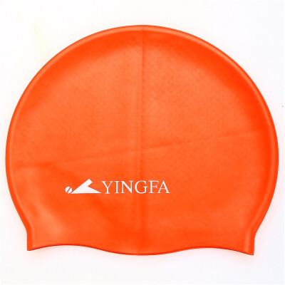 

YINGFA swimming cap pure color silicone non-slip particles men and women general adult swimming cap