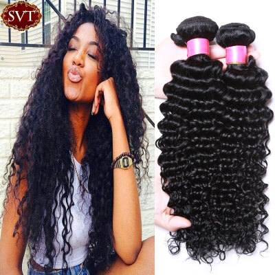 

Brazilian Deep Wave Virgin Hair 100 Unprocessed Deep Curly Human Hair Weave Tissage Bresilienne Deep Wave Brazilian Human Hair