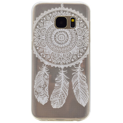 

Dreamcatcher Pattern Soft Thin TPU Rubber Silicone Gel Case Cover for Samsung GALAXY S7