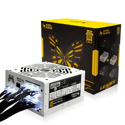 

Женхуа (SUPER FLOWER) Номинальная мощность 650W LEADEX G 650 (80PLUS Gold / полный модуль / 5 лет гарантии)