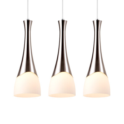 

Op lighting OPPLE LED chandelier restaurant lights hanging line lamps fashion simple three-head chandelier E27 lamp without light