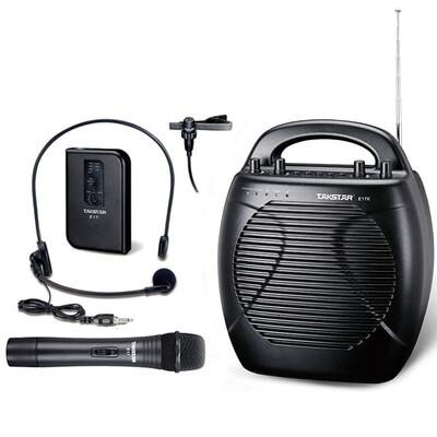 

Victory (TAKSTAR) E17 беспроводной громкоговоритель квадратный танец высокая мощность мобильный открытый портативный портативный аудио обучение преподавательский курс специальный громкоговоритель динамик элегантный черный