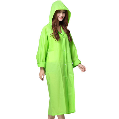 

JAJALIN Translucent Frosted Raincoat