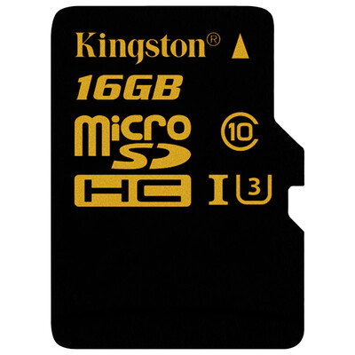 

Kingston 16GB 90MB s TF Micro SD UHS-I Class3 Tuhao Gold High Speed ​​Memory Card