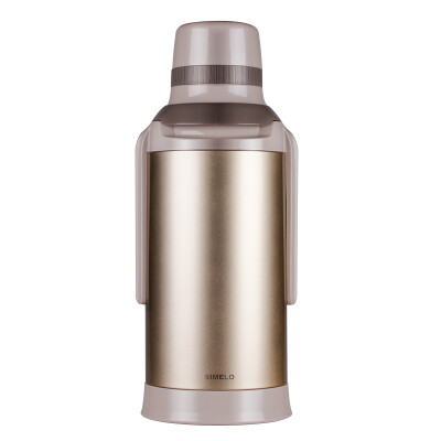 

Jingdong Supermarket] SIMELO impression Kyoto glass liner King pot thermostat pot kettle thermos bottle open water bottle 3200ML (champagne