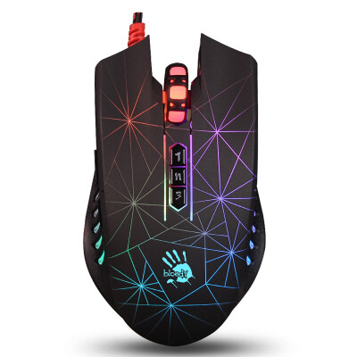 

Shuangfei Yan (A4TECH) P81 light micro-gaming mouse 5K color diffuse mouse mouse mouse