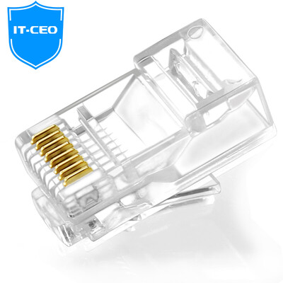 

IT-директор сети шесть кристалл голову RJ45 Категория 6 неэкранированный кабель широкополосный компьютер 8P8C RJ-10 разъем Cat6 Y4W6-1