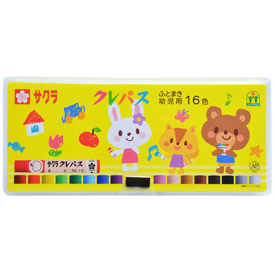 

Sakura Childrens Pastels Arts Oil16 Color Set--CLP16SN