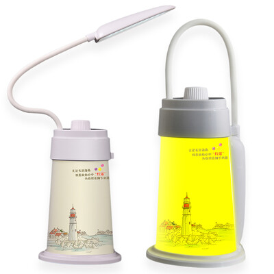 

Tropical forest xy19 practical night light led rechargeable lamp baby feeding light portable lamp atmosphere bedside lamp night light sleep small table lamp birthday gift creative gift