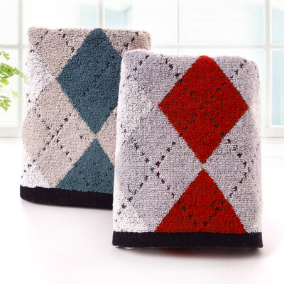

Gold towel home textile thick cotton face towel adult large face towel soft absorbent two loaded red green 100g Article 70 35cm