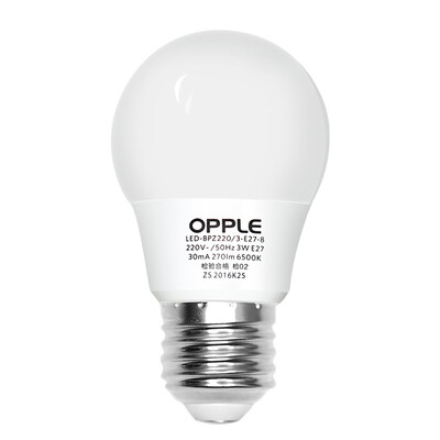 

Jingdong супермаркет] [Op освещение (OPPLE) LED лампы 7 Вт E27 большого винта звезда источника 6000K белого CFL