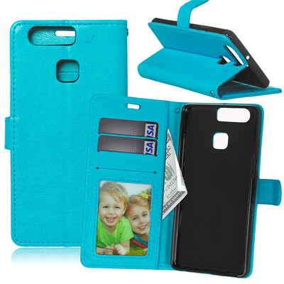 

BlueStyle Classic Flip Cover with Stand Function and Credit Card Slot for HUAWEI P9