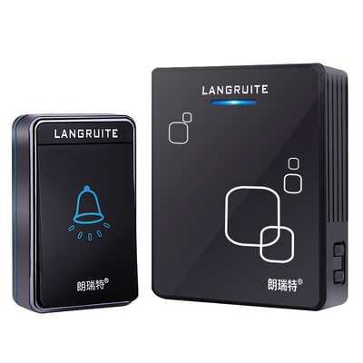 

Lenrit LR-1688HY doorbell old call guest guest home wireless doorbell black silver