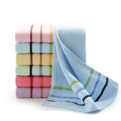 

Bamboo bamboo fiber towel soft absorbent bamboo charcoal face wash towel color section yellow