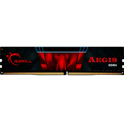 

Siji (G.SKILL) AEGIS series DDR4 2400 frequency 8G desktop memory (black and red)