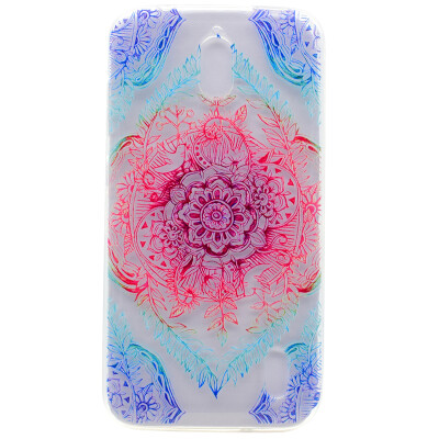 

Magic flower Pattern Soft Thin TPU Rubber Silicone Gel Case Cover for Huawei Y625