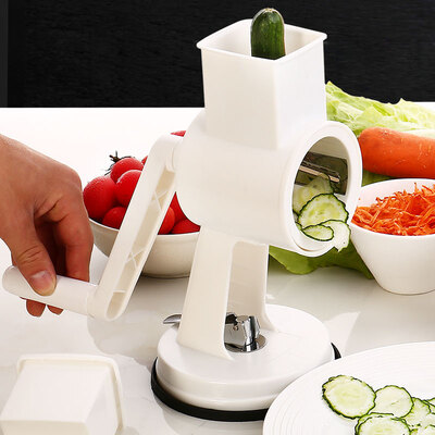 

Po Youni многофункциональный овощной измельчитель ручной работы картофель ручной работы измельченный огуречный слайсер кухонный мини-чоппер DQ9012-1