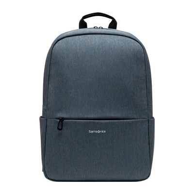

New beauty Samsonite business casual computer bag male simple 14-inch water repellent large-capacity travel backpack BT4 11001 denim blue