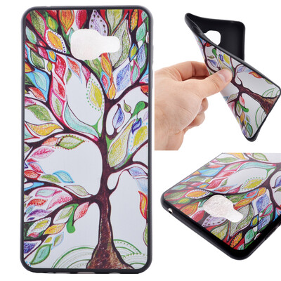 

Life tree Pattern Soft Thin TPU Rubber Silicone Gel Case Cover for Samsung Galaxy A7 2016/A710